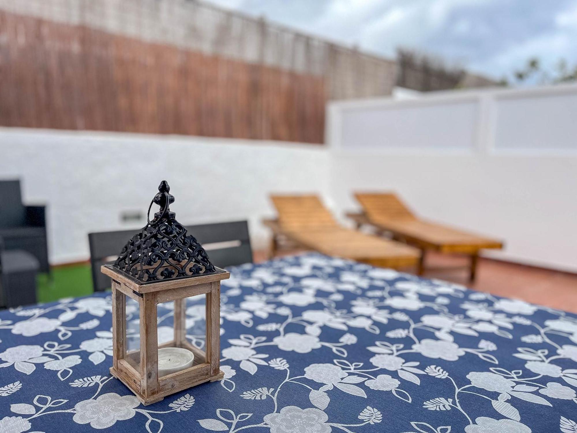 Private Chill-Out Terrace Bungalow - Pool San Bartolomé Exterior foto